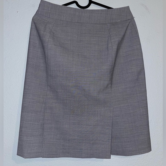 Banana Republic Petite Grey Washable Pencil Skirt - Picture 1 of 6
